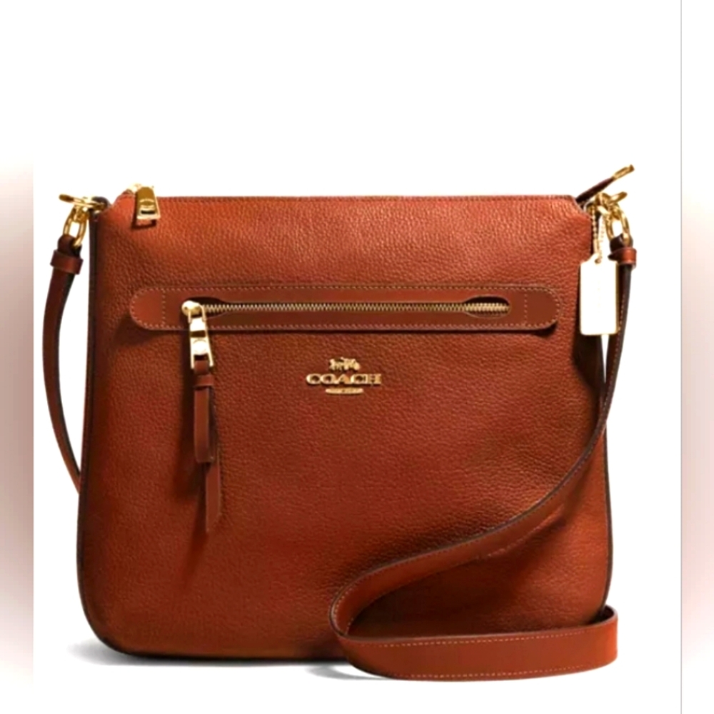 COACH Designer Mae File Crossbody Purse Handbag